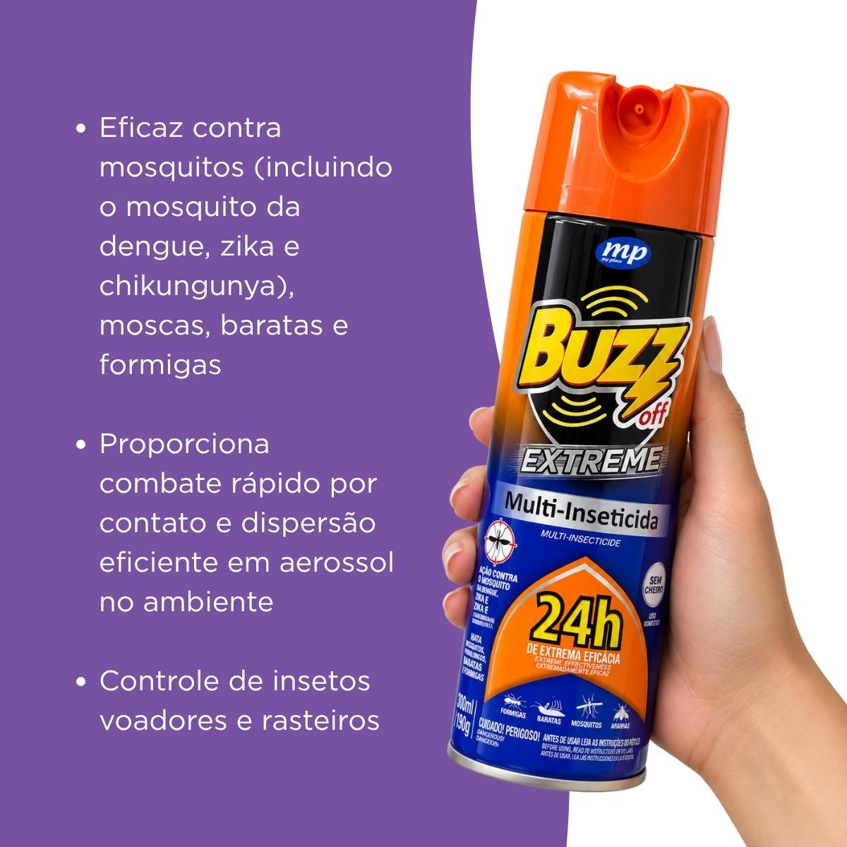 Multi Inseticida Extreme Spray Buzz Off 300ml  My Place