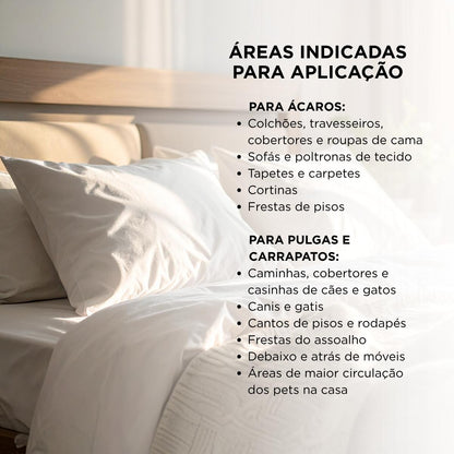 Inseticida Anti Pulgas E Ácaros 300ml Sem Cheiro Jimo