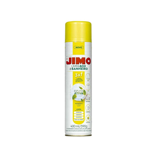 Limpa Box & Banheiro Jimo limpa, perfuma e dá brilho 3 em 1 400ml