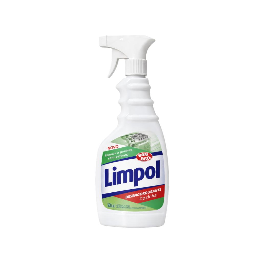 Desengordurante Limpeza Para Cozinha Spray Limpol 500ml
