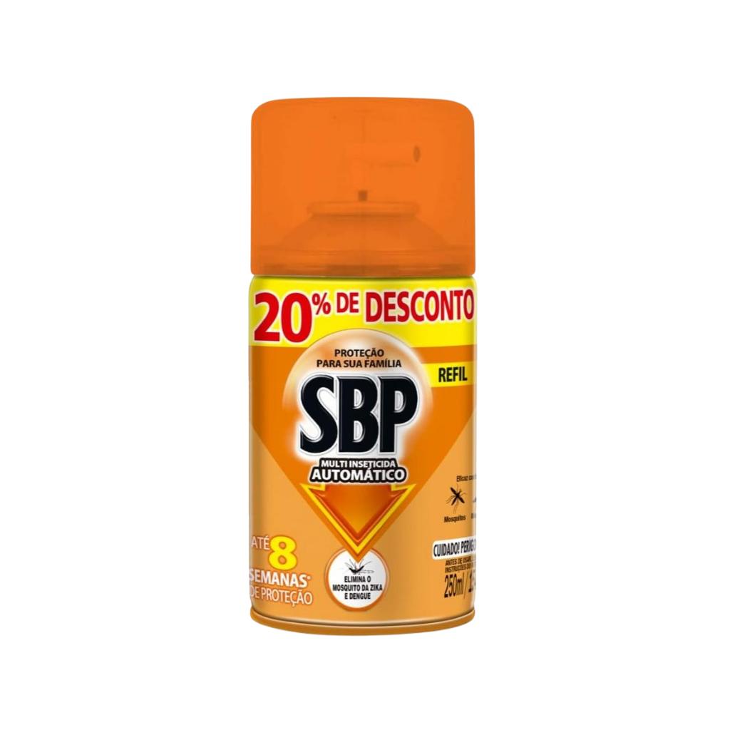 Refil Multi Inseticida Spray Automático SBP 250ml
