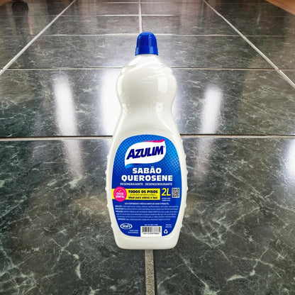 Sabão Querosene 2L Azulim Liquido Original Start  Box Vidros