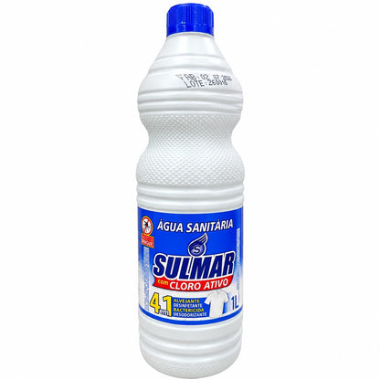 Água Sanitária Sulmar 1 Litro Limpeza
