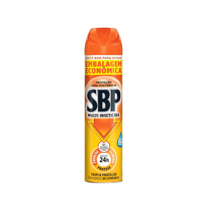 Inseticida Aerossol Multi Insetos Óleo De Citronela 380ml SBP