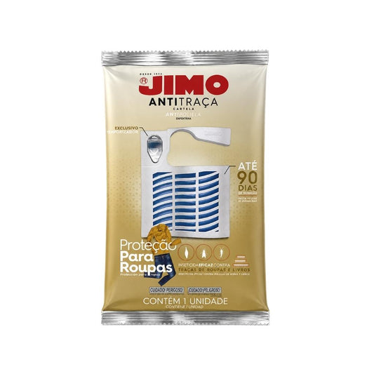 Mata Anti Traça Cartela Traça Guarda Roupa Gavetas Livro Jimo
