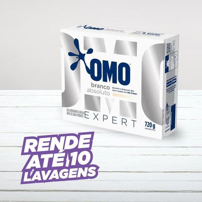 Lava-roupas Em Pó Roupas Brancas Expert Caixa 720g Omo