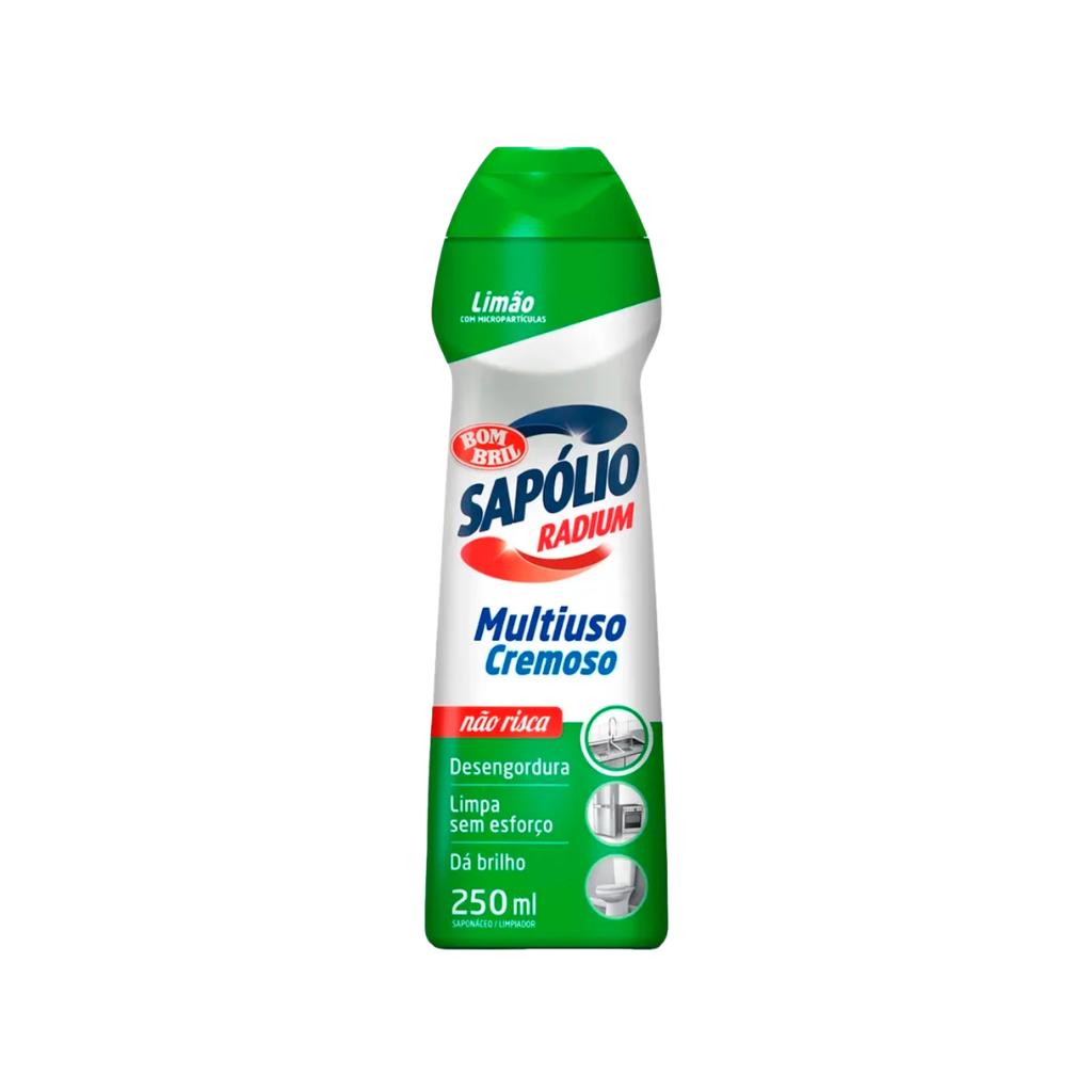 Limpador Cremoso Sapólio Radium Limão Bombril 250ml