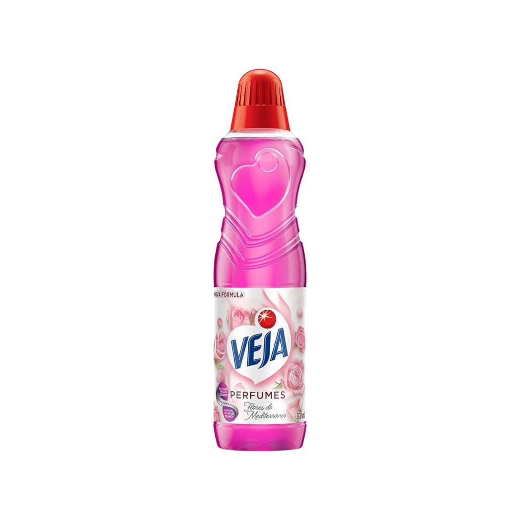 Limpador Perfumado Veja Perfumes Flores do Mediterrâneo 500ml