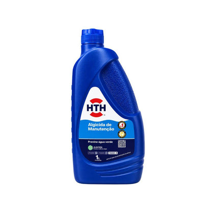 Algicida Manutenção Hth Previne Água Verde Algas Piscinas 1L