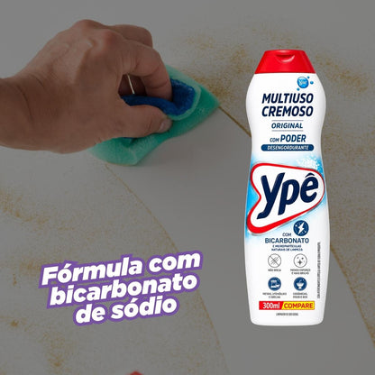 Limpador Multiuso Cremoso Premium Original 300ml Ypê