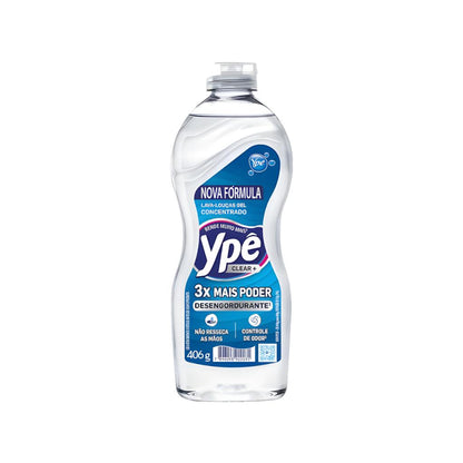 Detergente Gel Concentrado Desengordurante Clear 406g Ypê