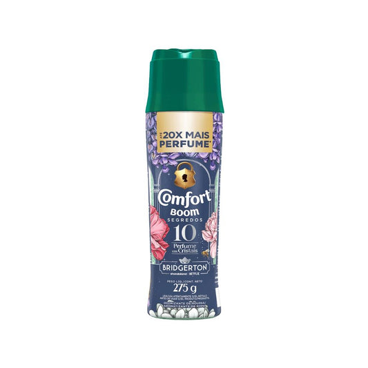 Odorizante Comfort Boom 10 Segredos Bridgerton Perfume Cristais 275g