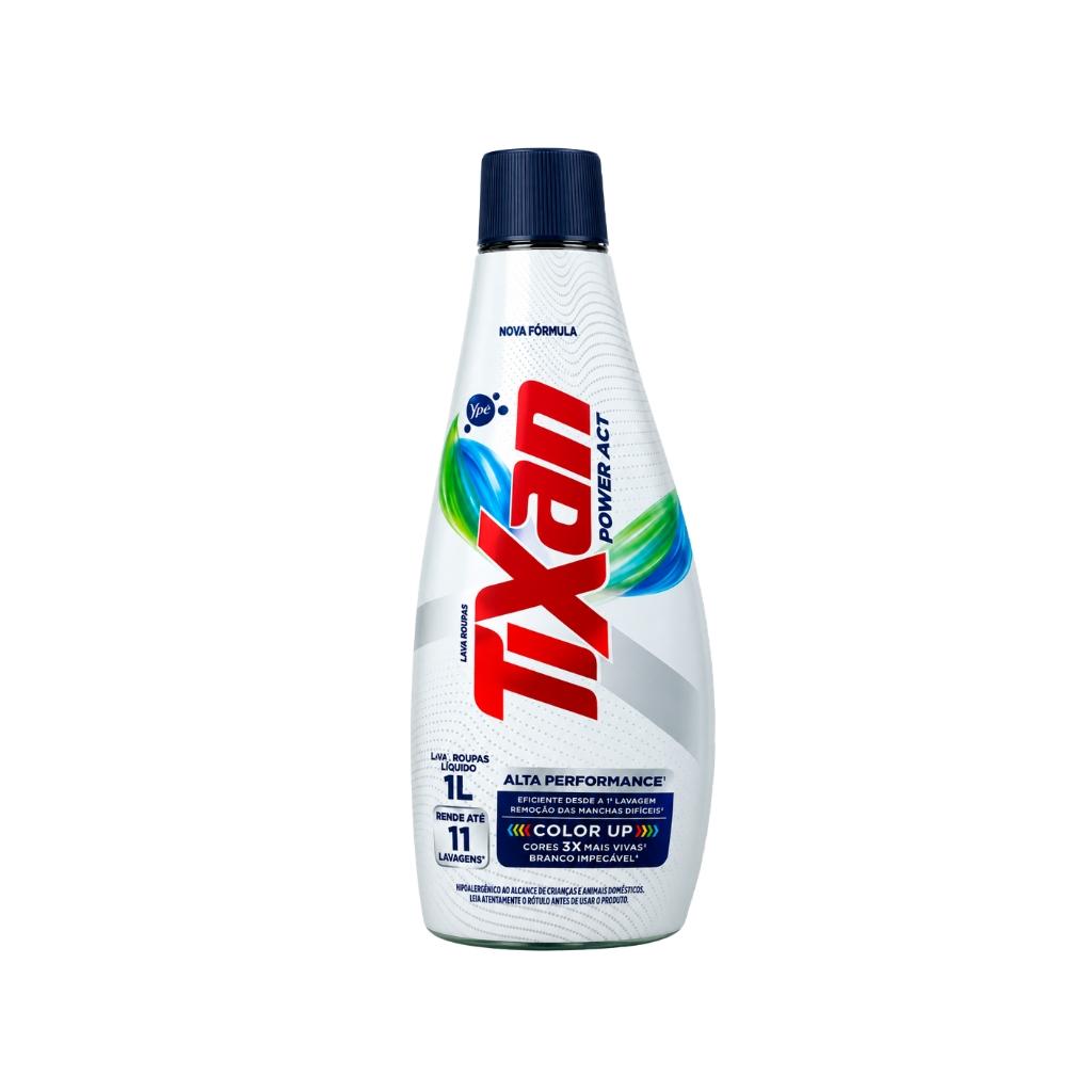 Lava-roupas Líquido Tixan Power Act Frasco 1L