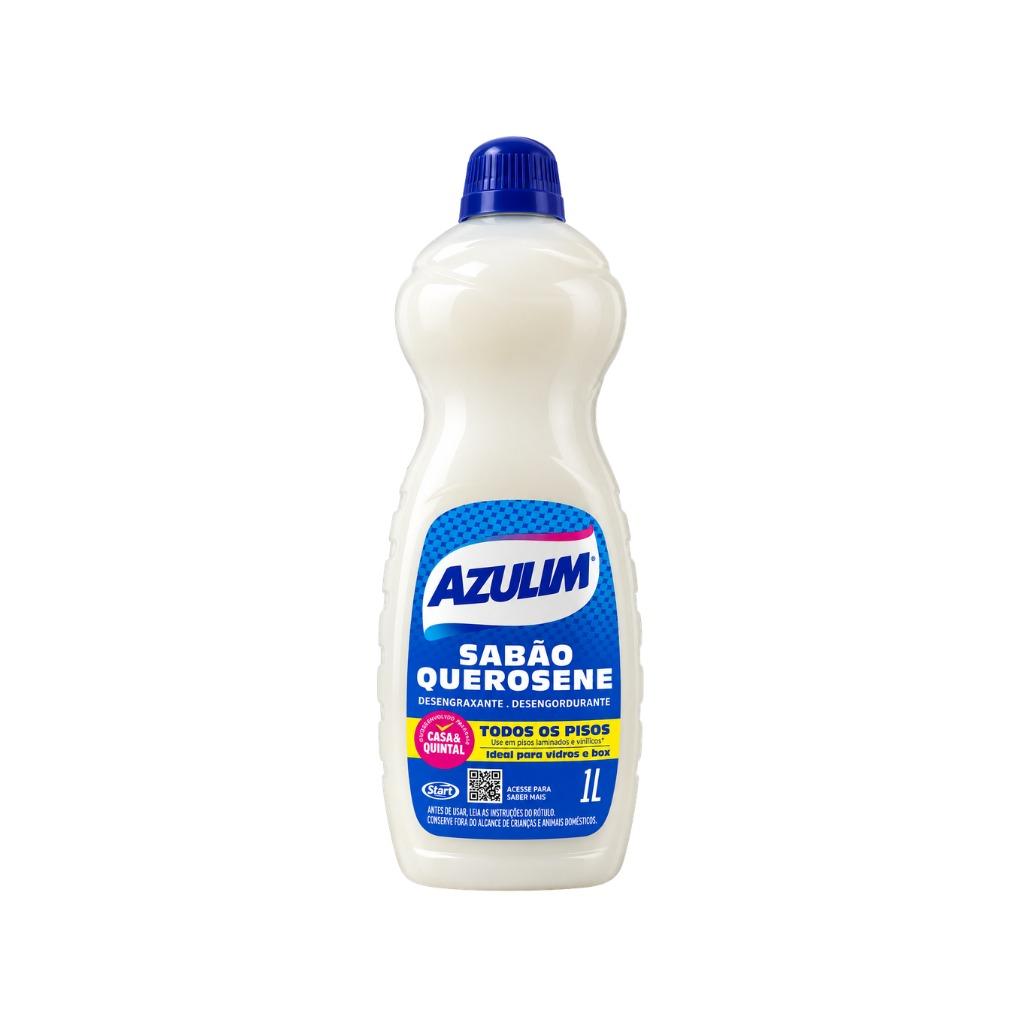 Sabão Querosene 1L Azulim Liquido Original Start  Box Vidros