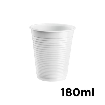 Copo P/ Água Reforçado 180ml  Branco Descartável  2500 Uni