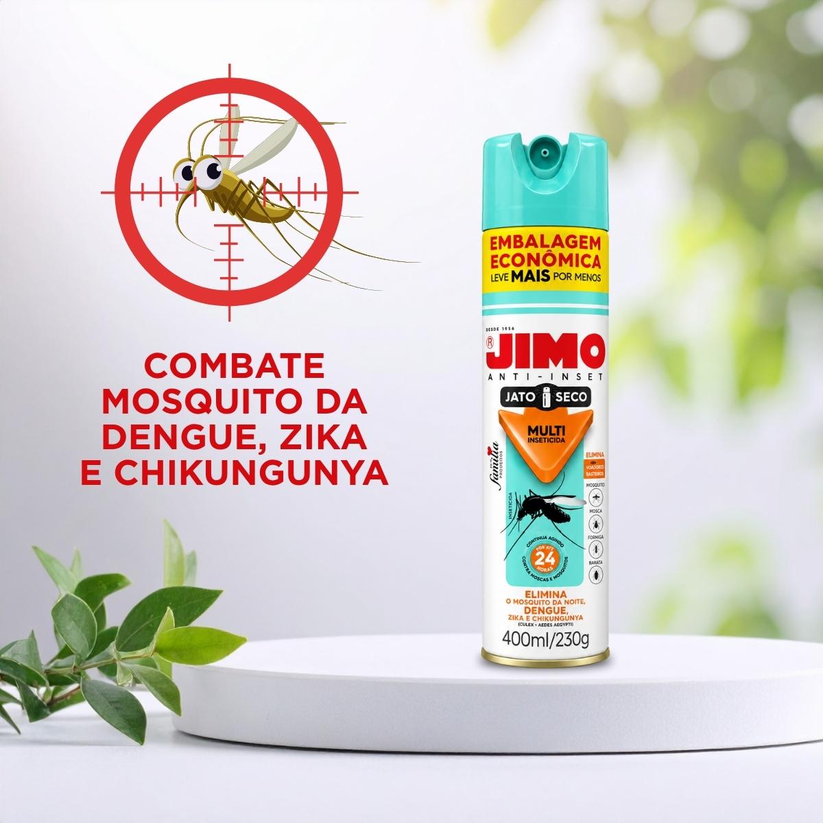 Multi Inseticida Jato Seco 400ml Jimo