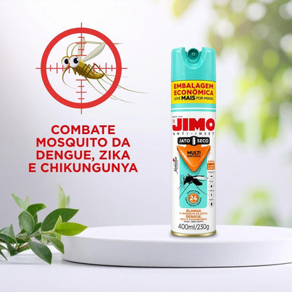 Multi Inseticida Jato Seco 400ml Jimo