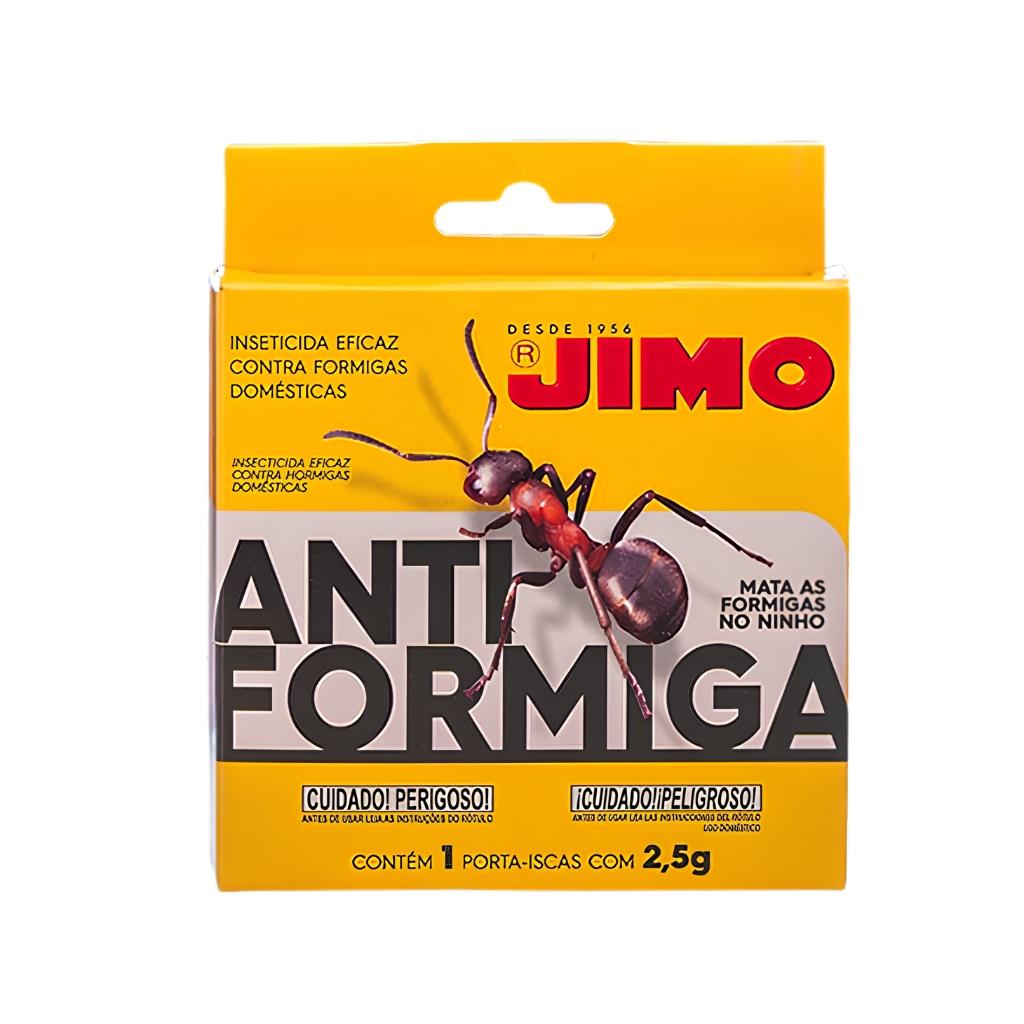 Anti Formigas Caseiras Jimo Protegida Em Porta Isca 2,5gr