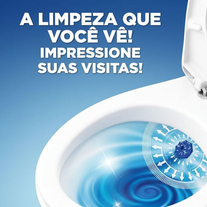 Detergente Sanitário Pato Gel Adesivo Marine Com Aplicador 38G