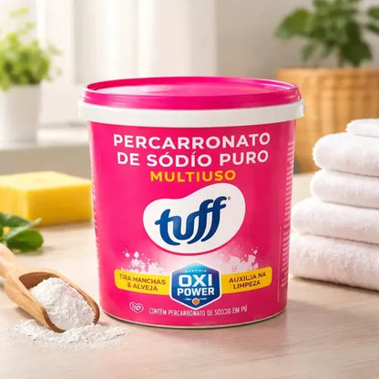 Percarbonato De Sódio Puro Tuff 1kg Oxi Power Tira Manchas