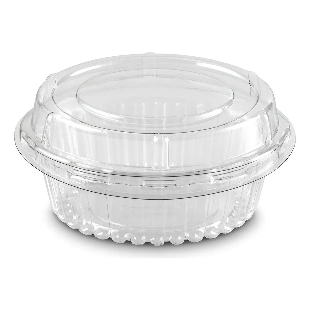Pote Descartável Redondo Com Tampa Doce Frutas 250ml 200unid