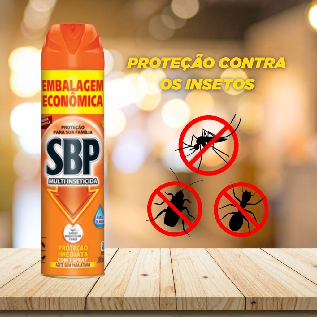 Multi Inseticida SBP Aerossol Spray 380ml
